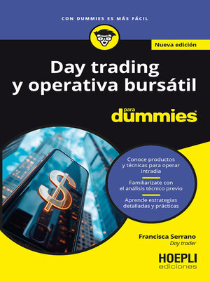 cover image of Day trading y operativa bursátil Para Dummies